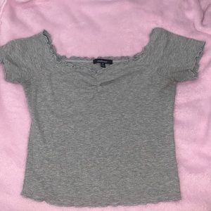 Off the shoulders blouse